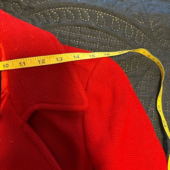 Red Talbots pea coat - Picture 11 of 13